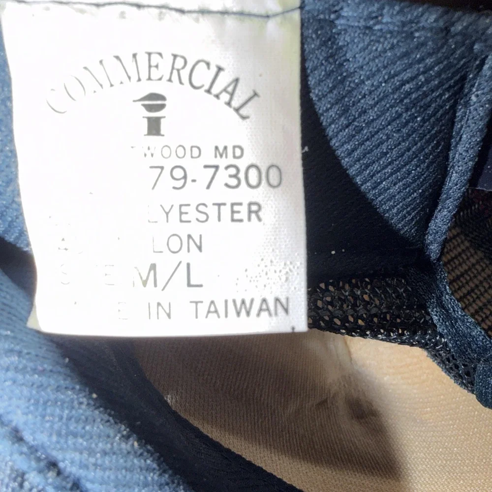 Vintage Heroes Fire Department‎ Trucker Hat Mesh Snapback Made in Taiwan 90s